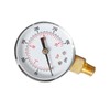 TEHAUX 2pcs Psi Npt Pressure Gauge High Compressor Gauge Compact