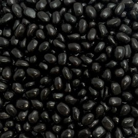 1LB Nuts To You Black Licorice Jelly Beans | Soft and Chewy Old Fashioned Candies Vegetarian Friendly Fat Free Candy | Resealable Bag 16oz