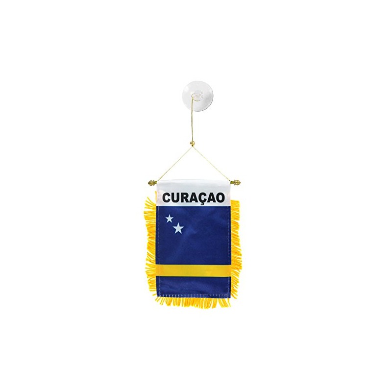 Curacao Mini Window Banner - 4in x 6in