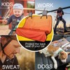 LoyaGour Back Seat Cover for Car Trucks Van SUV,Waterproof Rear