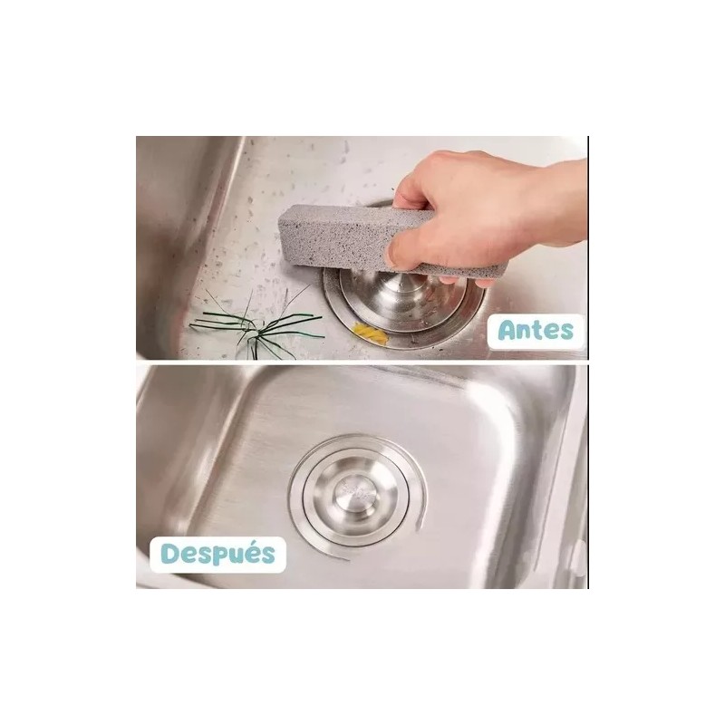 Mafab Limpieza De Inodoro Piedra Pómez Cepillo Baños Con Guantes