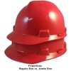 MSA V Jumbo (Large) Size Cap Style Hard Hats w/FasTrac