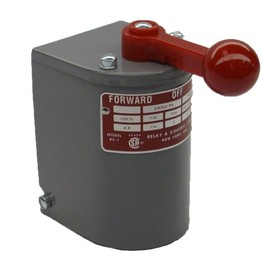 RS-1A Relay & Controls | 1.5 hp - 2 hp Electric Motor Reversing Drum Switch - Single Phase Only - Position = Maintained