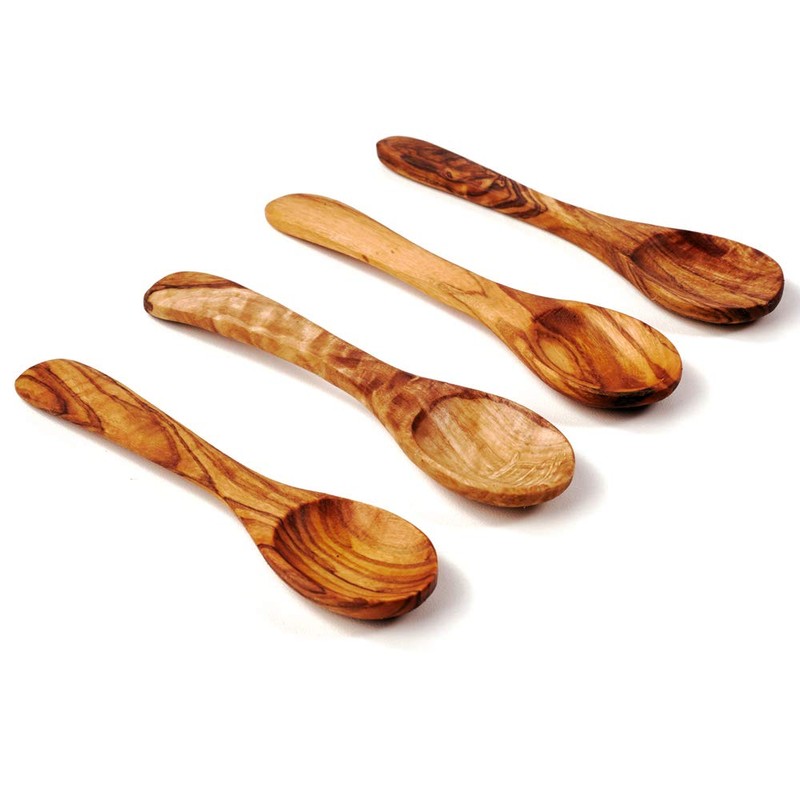 Olive Wood Cooking Spoon Classic Shape from approx. 20 cm,