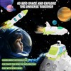 Jomifin Spaceship Toy Set for Kids, Space Astronaut Play with