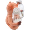 Ceramic Pig with Glass Salt & Pepper Shakers, Size L