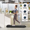 OVER SELF Foldable Walking Mat 6.2MPH 2-in-1 Portable Treadmill with
