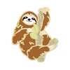 PinMart Cute Sloth Animal Enamel Lapel Pin – 1 Piece