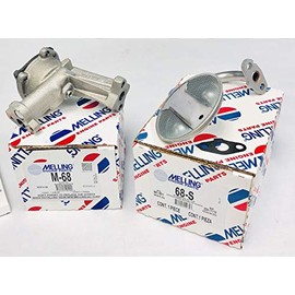 Stock Oil Pump Kit compatible with SBF 221 255 260 289 302 Ford Pump & Pickup Screen (Stock Replacement)