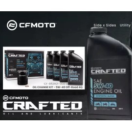 CFMOTO CF MOTO UFORCE/ZFORCE/U10/U10PRO 5W40 Oil Change Kit 4 Qts-CF-852021-00818