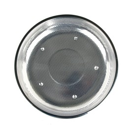 Queen Sense Domestic perforated stainless steel large sieve 24cm stainless steel kimchi round sieve net / 퀸센스 국산 타공 스텐 대형 채반 24cm 스테인레스 김장  원형 채망