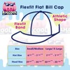 #Pith - Embroidered Adjustable Fit Structured Flat Bill Fitted Hat