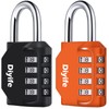 Diyife Combination Lock, High Performance Lock, 4-Digit, Resettable, Waterproof Padlock