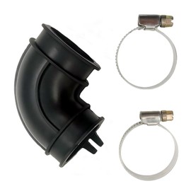 Upgrade WD24X33918 Dishwasher Circulation Pump To Sump Elbow Hose and Clamps Kit Includes Two Clamps For some GE dishwasher