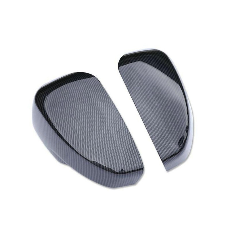 1Pair Side Door Rear View Mirror Cover Decor Trim for