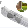 4 Sets Gutter Downspout Extension Hinge Stainless Steel Flip Up