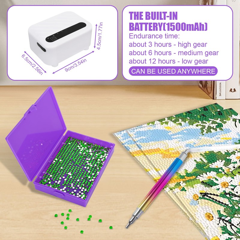 Bindokun Electric Diamond Painting Pen, E Painter Diamond Painting Pen