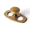 Goo-Ki Cabinet Knobs with Spacer/Back Base Plate for Drawer Kitchen,