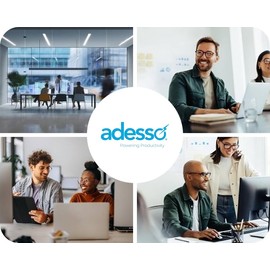 Adesso Xtream P800 Bluetooth Headphones with Active Noise Cancellation, Built-in Mic, 40H Battery, 3.5mm AUX, Foldable, for PC, Laptop, Mobile Devices