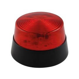 Velleman Red LED Flashing Light Indoor 12VDC 15 White LED IP20 ABS Acrylic
