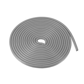 X AUTOHAUX Car Door Edge Guard, 16.4ft U Shape Rubber Trim Universal Gray
