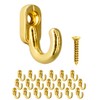 Fuxxer 20 x Mini Iron Hooks Decorative Hooks Picture Hooks