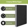 VAIGU:OA Notebook A5 Squared, Pack of 4 Notebooks Spiral Bound