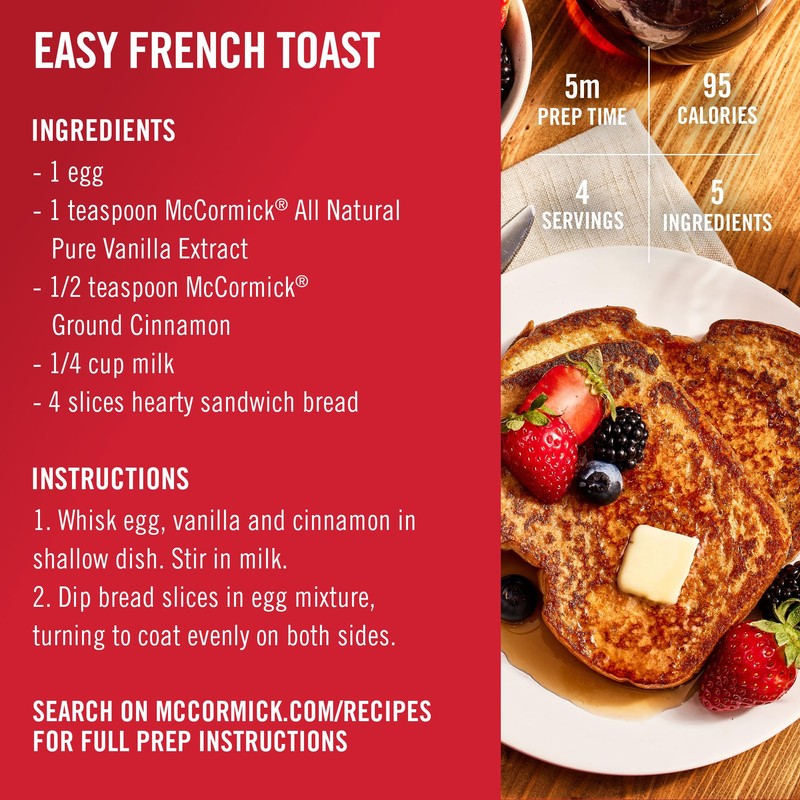 McCormick Ground Cinnamon, 2.37 oz (Pack of 6)