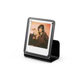 Polaroid Acrylic Photo Frame - Black - L-Shape Display Frame Plus Photo Storage up to 50 Photos (6366)