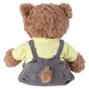Apricot Lamb Toys Plush Brown Teddy Bear with Clothes Stuffed
