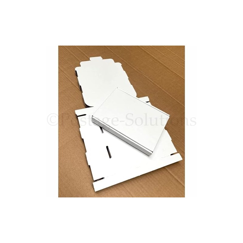 AKAR White A6/C6 Large Letter Postal Box - 112x163x20mm -