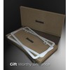Deselen White License Plate Frame - 2-Hole Sleek Style, Stainless