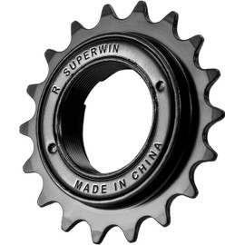 Hycline Single Speed Bicycle Freewheel 18T, Bike Freewheel-BLACK