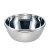 Sanho Industrial Tabletop Supplies Silver 11φ×H4.5cm Chrysanthemum Finger Ball 03120040