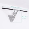 PULLUP & DIP Straight Pull-Up Bar Set as Extension for