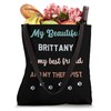 Cute Brittany Dog Dad Mum Friend And Therapist Tote Bag