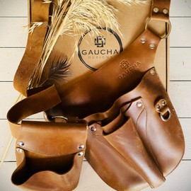 Leather Garden Tool Belt - Gardening gifts for women- Utility belt - Garden Tools Organizer Holster Pouch -Gift for Gardeners and Florists