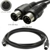 cablepelado Stereo Cable Audio DIN 5-Pin Male 2 m Black