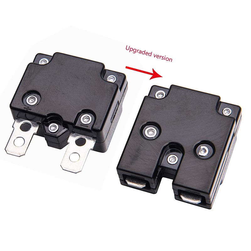 weelye 2Pcs 15A 125/250Vac 50Vdc Automatic Reset Relay Thermal Switch