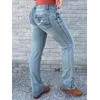 Flamingals Butt Lifting Bootcut Jeans Stretchy Casual Fall Winter Trendy