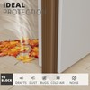 118 Inch Wedge-Shape Weather Stripping Door Seal,Windows and Doors Insulation,Self