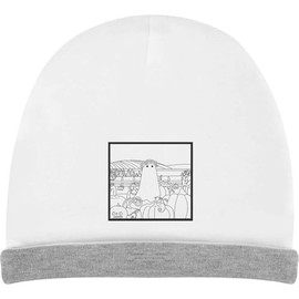 Azeeda 'Pumpkin King' Kids Slouch Hat (KH00037095) White