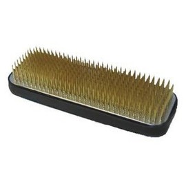 JapanBargain 2304, Japanese Ikebana Kenzan Flower Frog for Flower Arrangements Brass Floral Arranging Pin Needle Holder Made in Japan, 5-1/8" x 1-5/8"