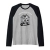 Transpoortation Funny Scooter Moped Rider Trans-poor-tation Raglan Baseball Tee