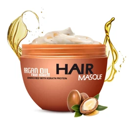 Argan Oil Hair Mask - Deep Conditioner Sulfate Free for Dry or Damaged Hair with Organic Jojoba Kernel Oil Aloe Vera Collagen and Keratin