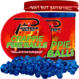 PCR-FBLS-BLU-1.35OZ New Crappie Fire Balls, Blue, 1.35 oz
