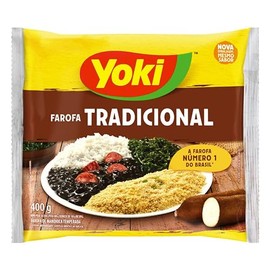 Yoki – Harina de Cassava sazonada – 17.6 oz – Farofa De Mandioca Pronta Temperada