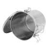 KONKENIE 21L Stainless Steel Airtight Canister Rice Cereal Grain Canisters