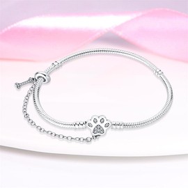 925 silver, star and moon bracelet, bracelet, simple and exquisite gift, fashionable bracelet braclet  business bracelet fashion bracelet:_PAB003_19