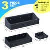 YAWSOUP Acrylic Shower Caddy Bathroom Organizer,Rustproof Shower Shelves - No